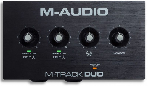Аудиоинтерфейс M-Audio M-Track Duo - JCS.UA фото 2