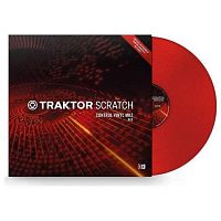 Виниловая пластинка Native Instruments TRAKTOR SCRATCH Control Vinyl MK2 Red - JCS.UA