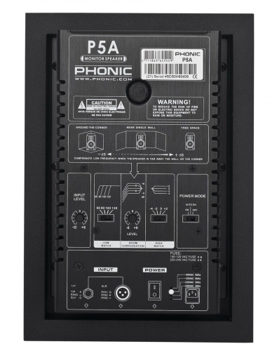Активная акустическая система Phonic P5A - JCS.UA фото 3