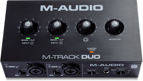 Аудиоинтерфейс M-Audio M-Track Duo - JCS.UA фото 3