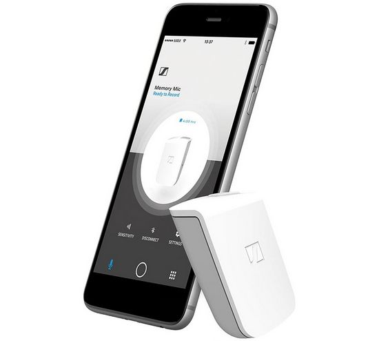 Sennheiser Memory Mic - бездротової мікрофон для смартфонів