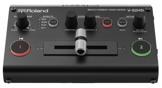 Roland V-02HD - мультиформатний професійний видеомикшер!
