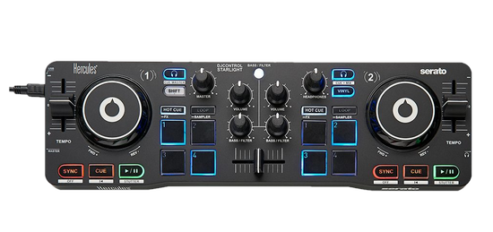 Hercules випускає DJ-контролер DJControl Starlight