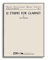 Hal Leonard 8300 - 12 Etudes For Clarinet (Clarinet) - JCS.UA