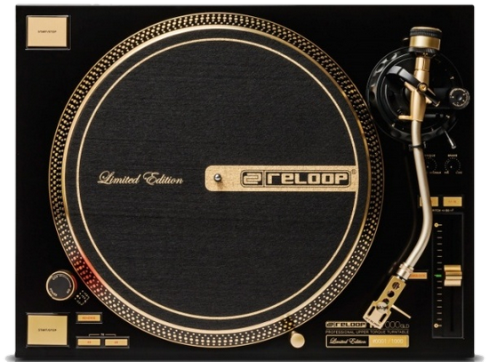 Reloop RP-7000 Mk 2 GLD - обмежений тираж програвача вінілових дисків!