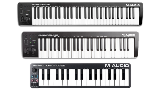 M-Audio Keystation Mk 3 - оновлена лінійка MIDI-клавіатур!