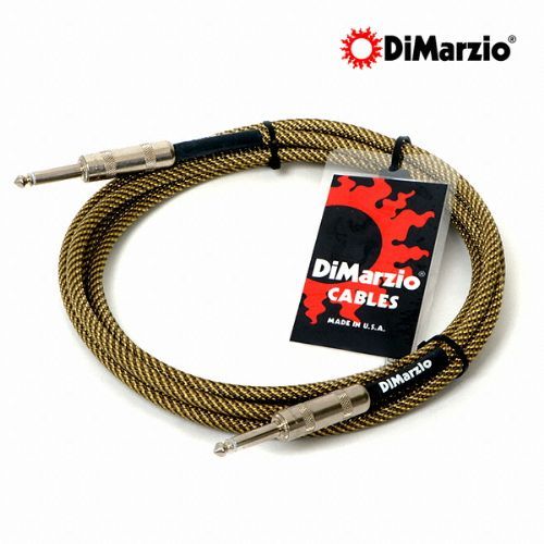 Кабель DiMarzio EP1718SS Instrument Cable 5.5m (Vintage Tweed) - JCS.UA фото 2