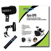 Набір мікрофонів для ударних Apex DP6 - JCS.UA
