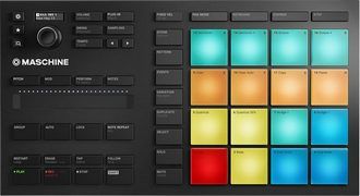 Native Instruments Maschine Mikro Mk3 - новый MIDI-контроллер с 16 RGB пэдами