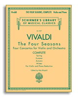 Hal Leonard 50485535 - Antonio Vivaldi - The Four Seasons, Complete (Violin) - JCS.UA