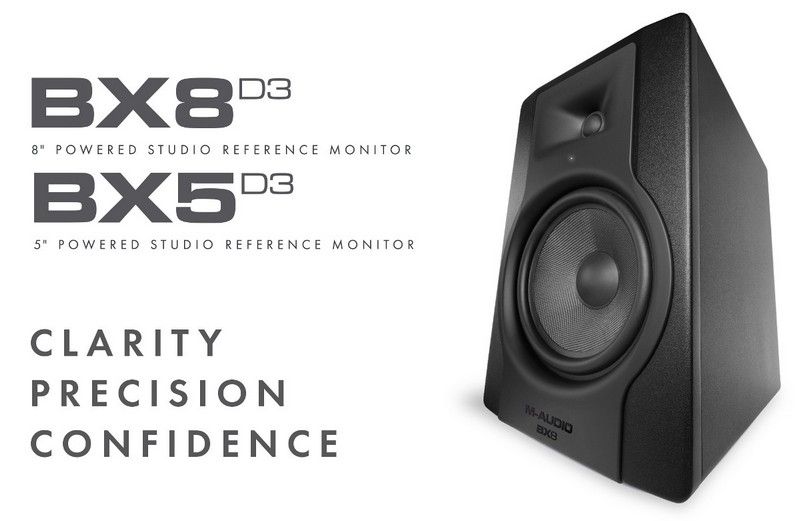M-Audio BX5 D3 и BX8 D3 M-Audio BX5 D3 и BX8 D3