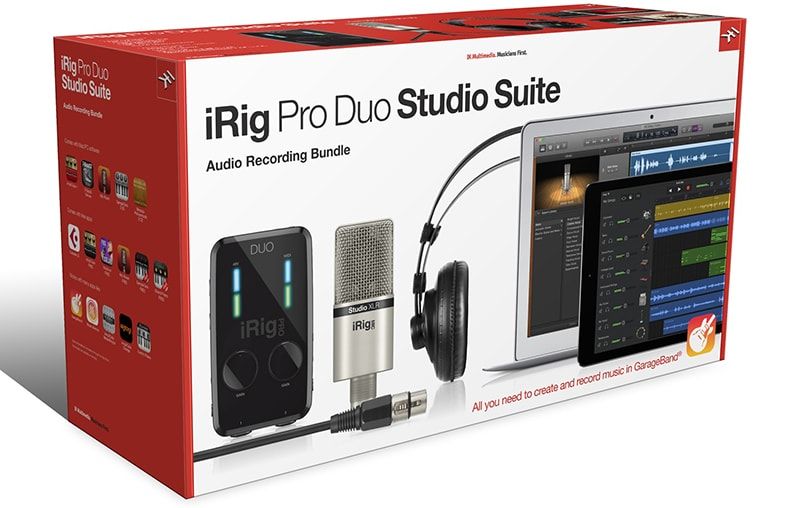 Студийный комплект IK Multimedia iRig Pro Duo Studio Suite