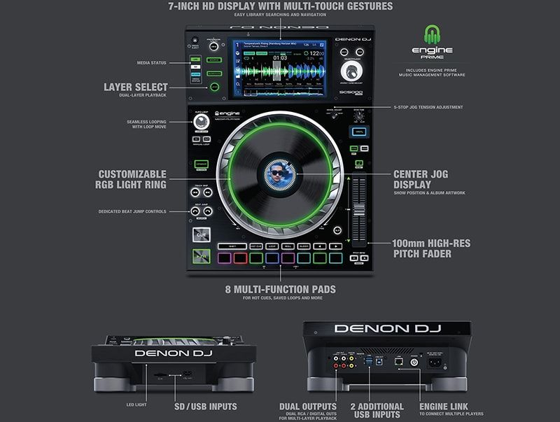 DJ-плеер Denon SC5000 Prime DJ-плеер Denon SC5000 Prime