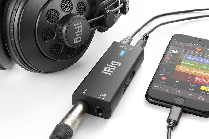 Аудиоинтерфейс IK Multimedia iRig HD 2 Аудиоинтерфейс IK Multimedia iRig HD 2
