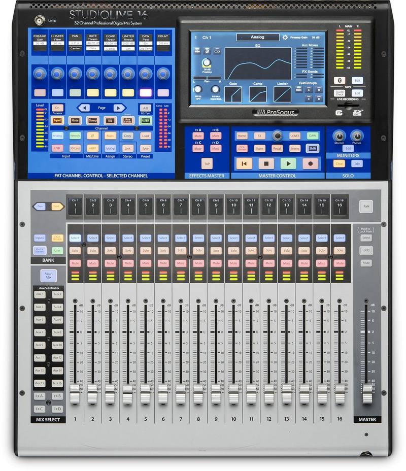 Микшер PreSonus StudioLive 16 Микшер PreSonus StudioLive 16