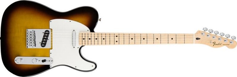 FENDER STANDARD TELECASTER MAPLE FINGERBOARD BROWN SUNBURST