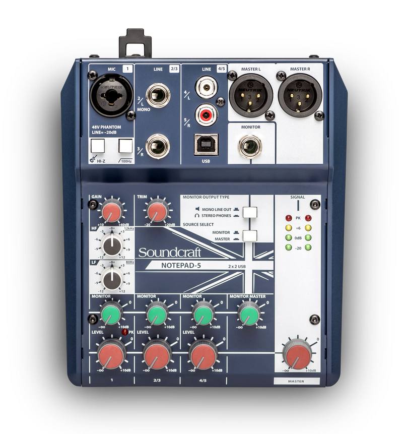 Soundcraft Notepad-5 Soundcraft Notepad-5