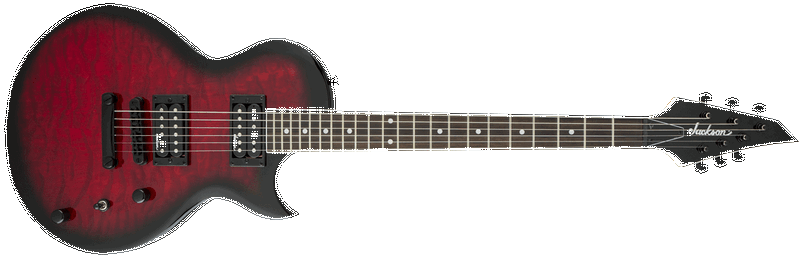 JACKSON JS22 MONARKH RW QUILT MAPLE TOP TRANSPARENT RED JACKSON JS22 MONARKH RW QUILT MAPLE TOP TRANSPARENT RED
