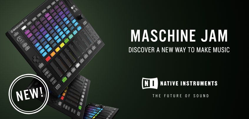Native Instruments выпускает контроллер Maschine Jam