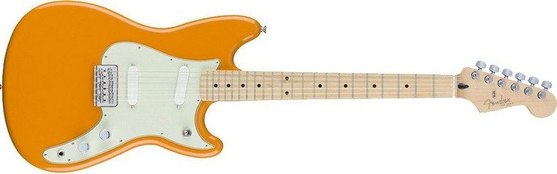 FENDER OFFSET DUO-SONIC MN CAPRI ORANGE