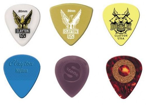 Медиатор Clayton VPP/6 PICK TEST PACK M - JCS.UA