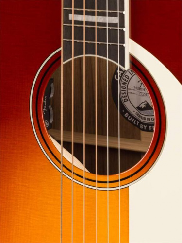 Электроакустическая гитара FENDER PALOMINO VINTAGE SIENNA SUNBURST W/C - JCS.UA фото 4