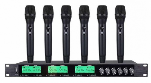 Беспроводная микрофонная система Emiter-S TA-7806 с ручными микрофонами - JCS.UA