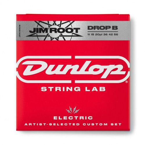 Струны DUNLOP JRN1156DB JIM ROOT STRING LAB SERIES GUITAR STRINGS 11-56 | DROP B - JCS.UA