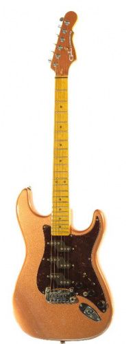 Электрогитара G&L COMANCHE (Spanish Copper Metallic, maple, 3-ply Tortoise Shell). №CLF51198 - JCS.UA