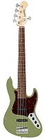 Бас-гитара SADOWSKY MetroLine 21-Fret Vintage J/J Bass, Alder, 5-String (Solid Sage Green Metallic Satin) - JCS.UA