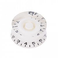 Ручка для потенціометра PAXPHIL KSP35 SPEED KNOB (WHITE) - JCS.UA