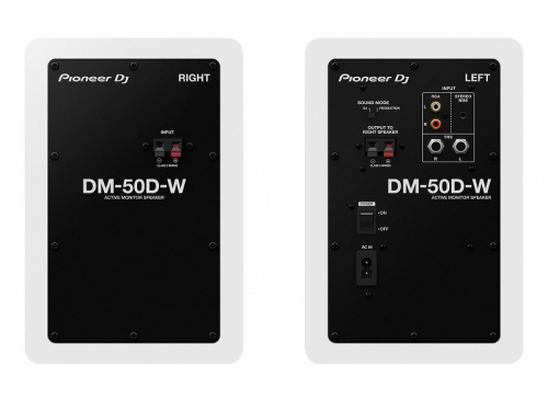 Активные мониторы Pioneer DJ DM-50D W - JCS.UA фото 3