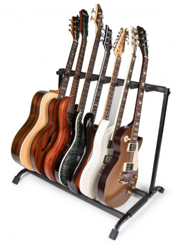 Cтенд для семи гітар GATOR FRAMEWORKS RI-GTR-RACK7 Rok-it 7x Collapsible Guitar Rack - JCS.UA фото 3