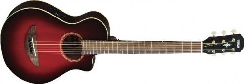 Електроакустична гітара YAMAHA APXT2 Dark Red Burst - JCS.UA фото 2