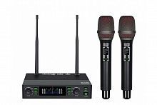 Радіосистема DV audio MGX-224 два ручні мікрофони - JCS.UA