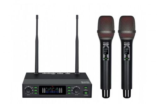 Радіосистема DV audio MGX-224 два ручні мікрофони - JCS.UA