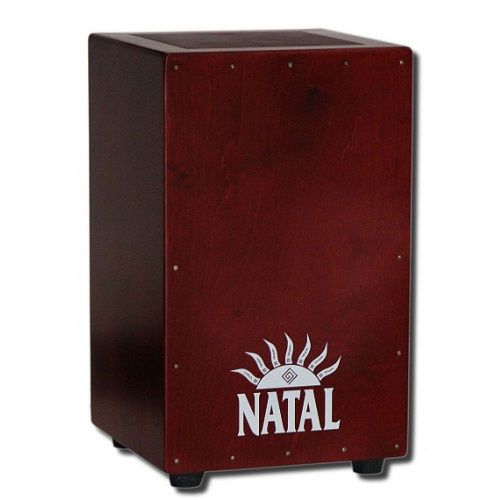 Кахон екстра-великий NATAL DRUMS CJAN-XL-SW-RR CAJON EXTRA LARGE DARK RED WITH DARK RED PANEL - JCS.UA