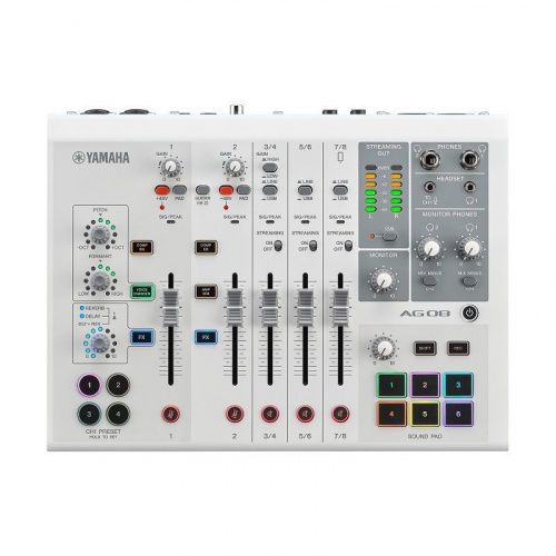 Микшер Yamaha AG08 White - JCS.UA фото 3