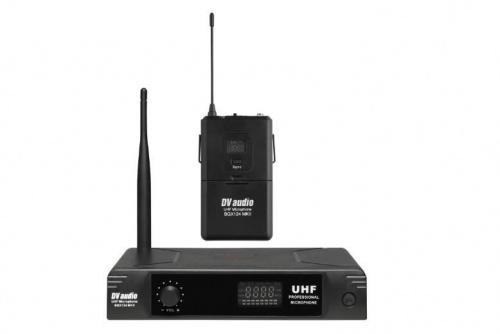 Радиосистема DV audio BGX-124 MKII с петличным микрофоном - JCS.UA