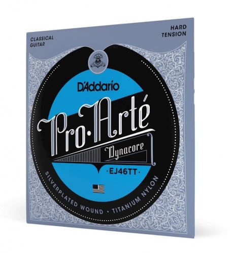 Струны D'ADDARIO EJ46TT PRO ARTE DYNACORE TITANIUM TREBLES, HARD TENSION - JCS.UA