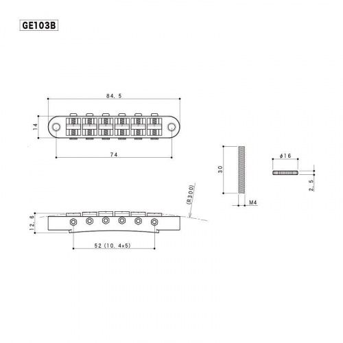 Бридж GOTOH GE103B (B) - JCS.UA фото 2