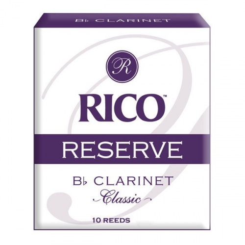 Трость для кларнета RCT1025 (1 шт.) RICO Reserve Classic - Bb Clarinet 2.5 (1шт) - JCS.UA