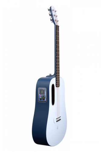  Електроакустична гітара з вбудованими ефектами Blue Lava (36") Ice Blue - JCS.UA фото 7