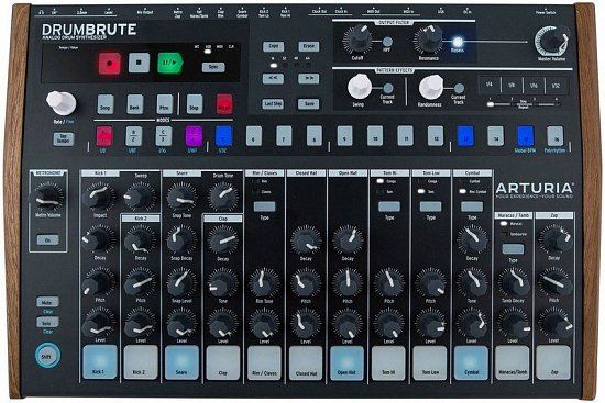 Arturia выпускает аналоговую драм-машину DrumBrute!