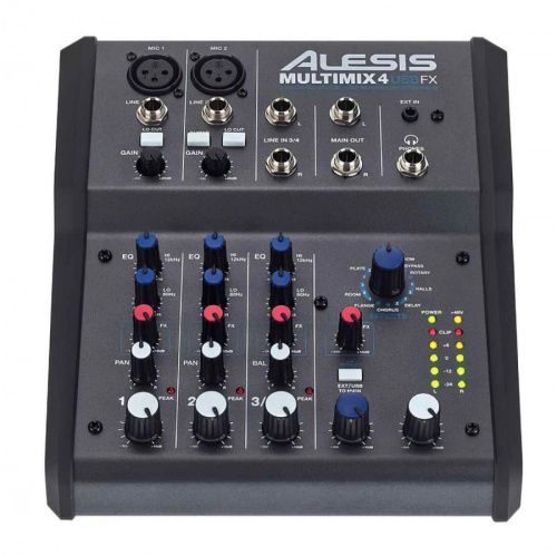 Микшер Alesis MultiMix 4 USB FX - JCS.UA фото 2