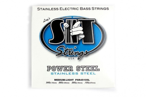 Струни для бас-гітар SIT STRINGS PSR45105L - JCS.UA