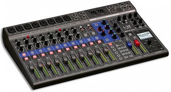 Представляємо цифровий мікшерний пульт Zoom LiveTrak L-12!