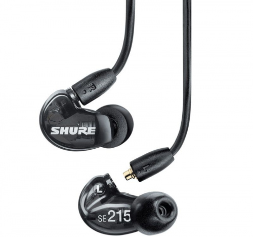 Внутрішньоканальні навушники Shure SE215-K + BT2-EFS - JCS.UA фото 2