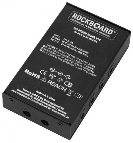Джерело живлення ROCKBOARD RBO POW BLO ISO 10V2 Power Block V10 Multi Power Supply, Multi regional - JCS.UA фото 6