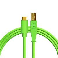 Кабель DJ Techtools Chroma Cables: USB-C to B Green - JCS.UA